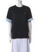 Givenchy Colorblock Pattern Crew Neck T-Shirt