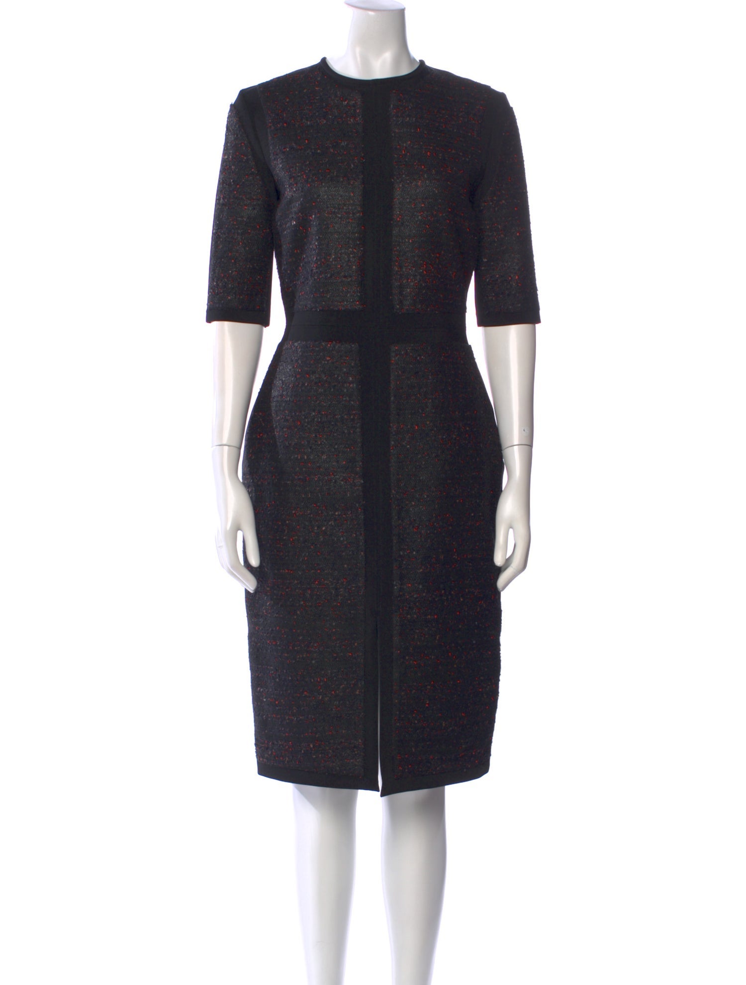 Givenchy Crew Neck Midi Length Dress