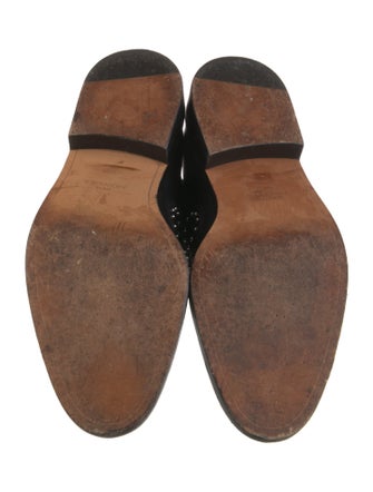 Givenchy Leather Studded Accents Combat Boots