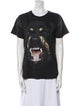 Givenchy Graphic Print Crew Neck T-Shirt