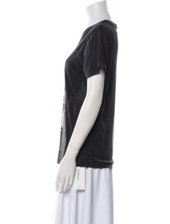 Givenchy Graphic Print Crew Neck T-Shirt