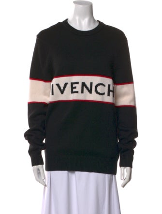 Givenchy Wool Graphic Print Sweater