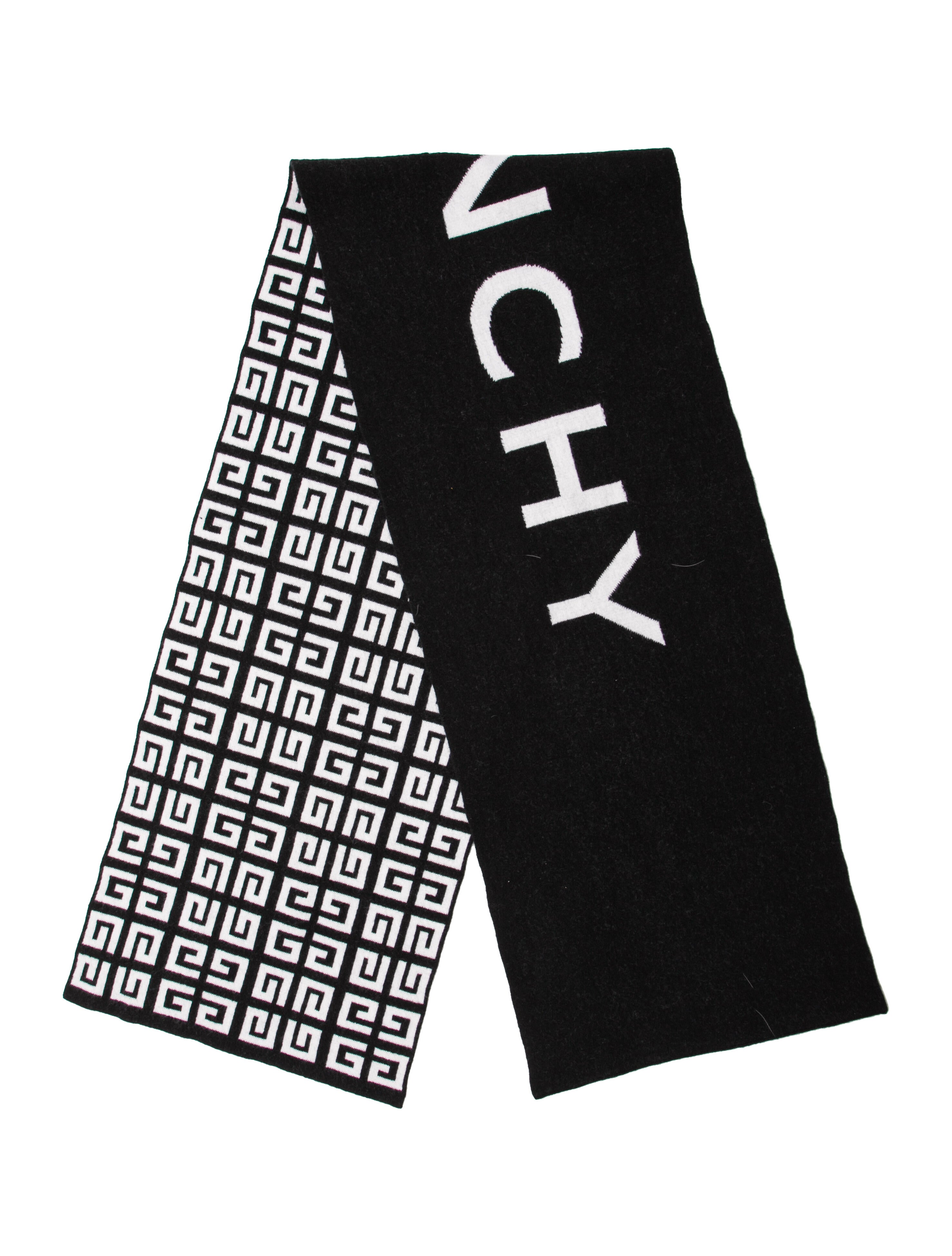 Givenchy Wool Printed Scarf