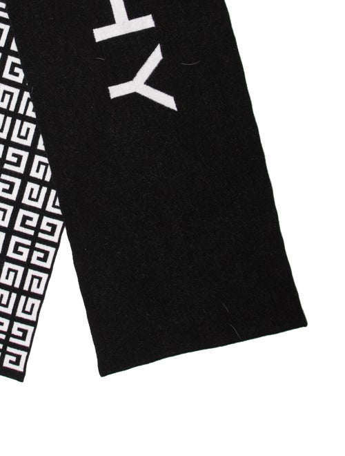 Givenchy Wool Printed Scarf