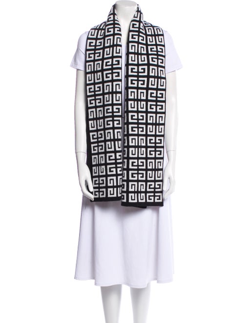 Givenchy Wool Printed Scarf