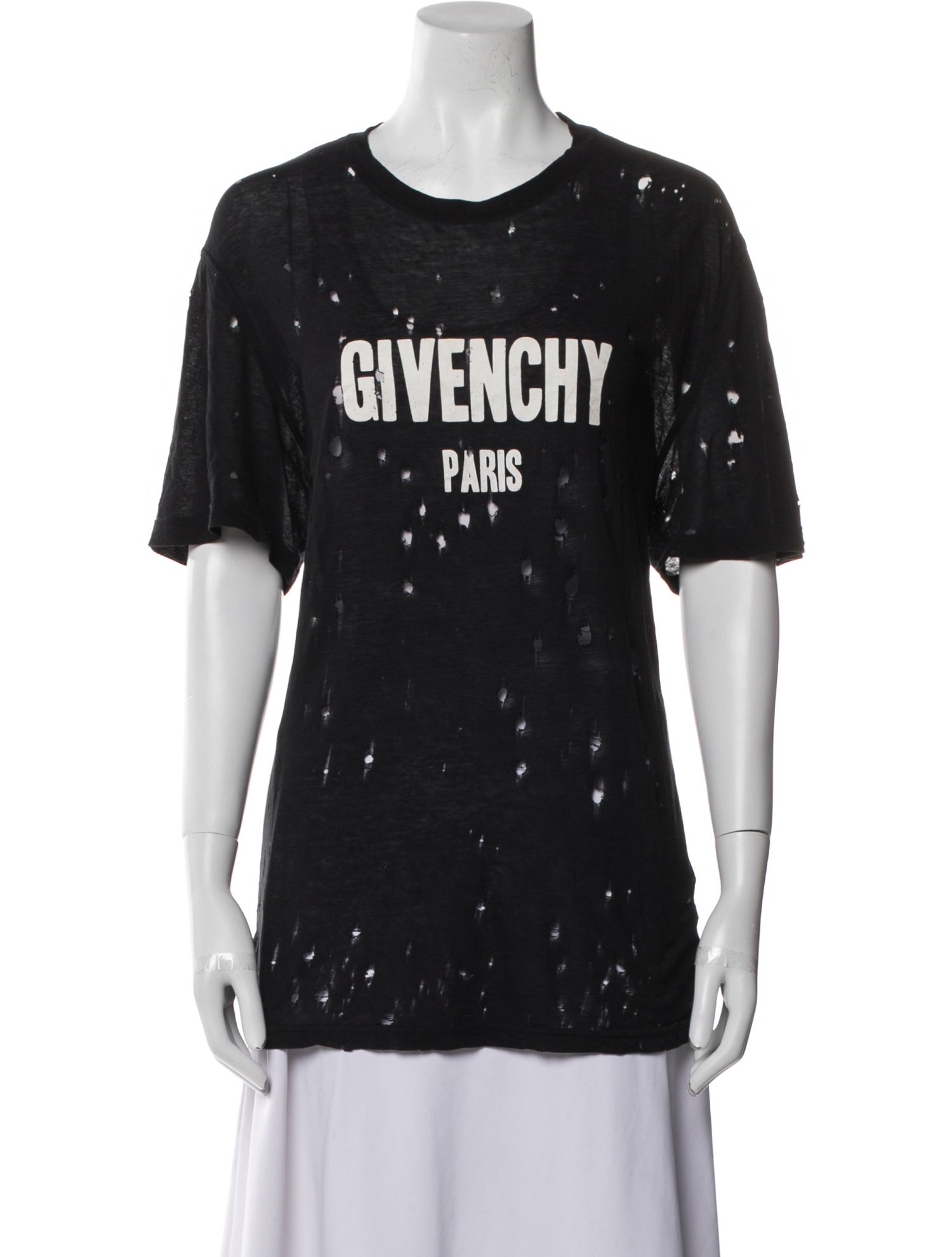 Givenchy Graphic Print Crew Neck T-Shirt