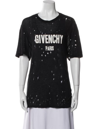 Givenchy Graphic Print Crew Neck T-Shirt