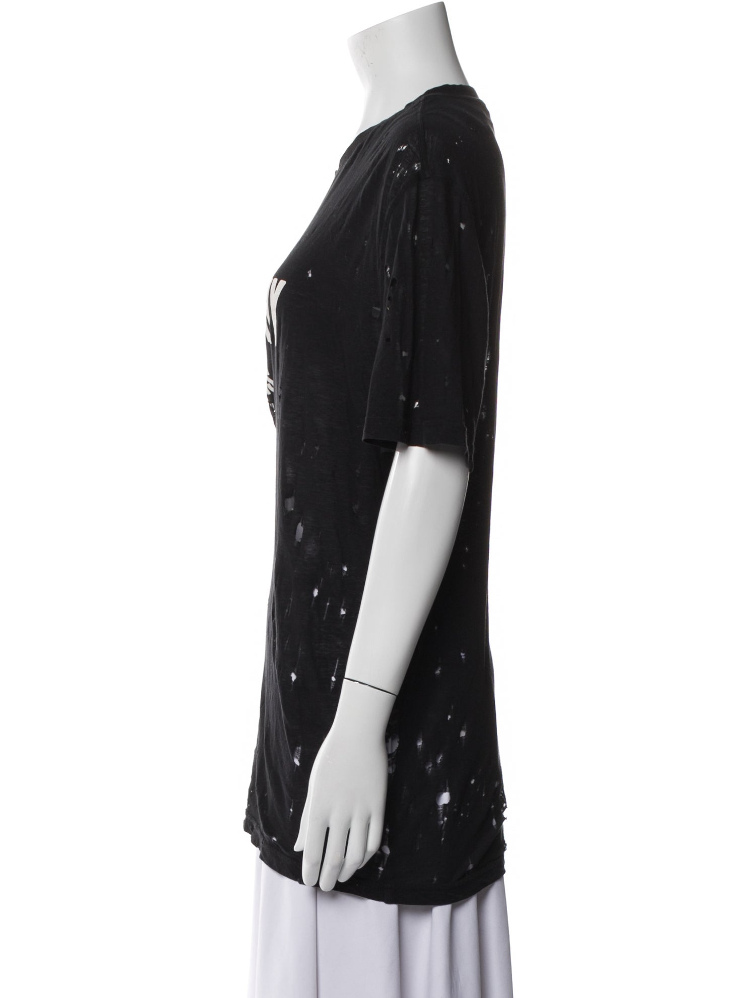 Givenchy Graphic Print Crew Neck T-Shirt