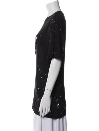 Givenchy Graphic Print Crew Neck T-Shirt