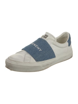 Givenchy Leather Colorblock Pattern Sneakers