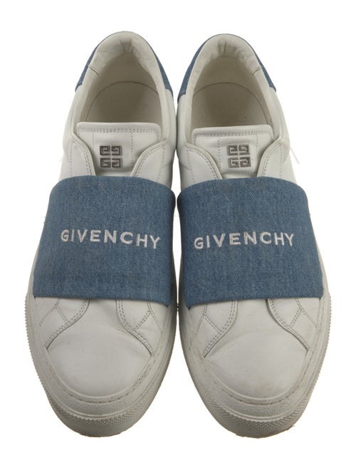 Givenchy Leather Colorblock Pattern Sneakers