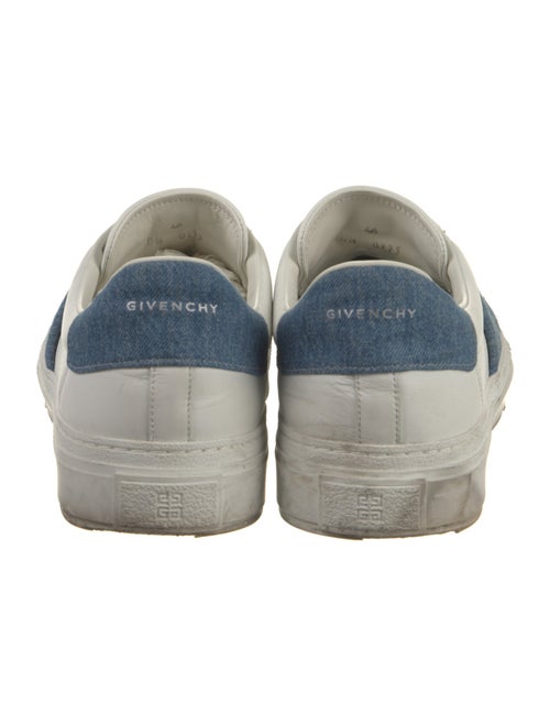 Givenchy Leather Colorblock Pattern Sneakers