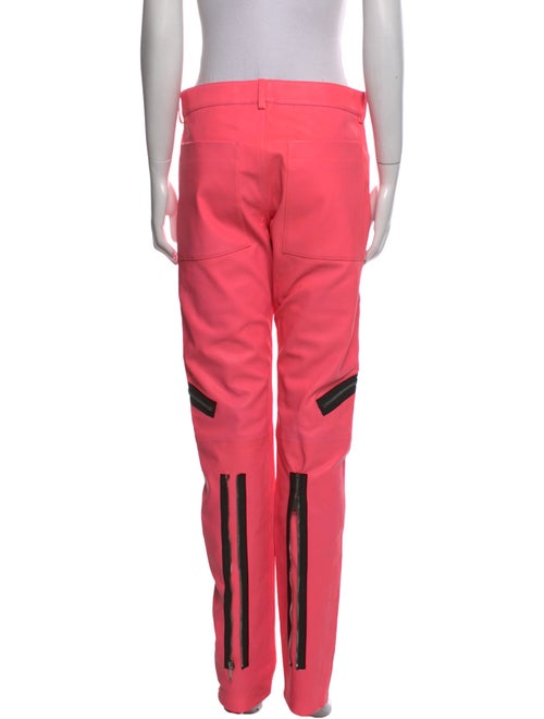 Givenchy Lambskin Straight Leg Pants