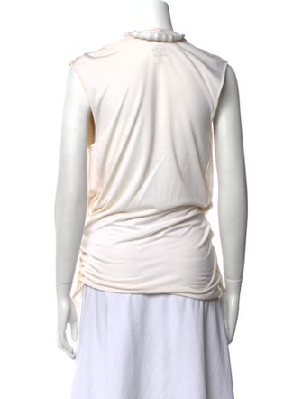 Givenchy Cowl Neck Sleeveless Blouse