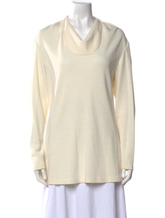 Givenchy Cowl Neck Long Sleeve Tunic