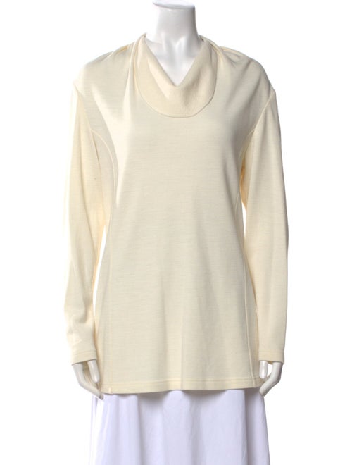 Givenchy Cowl Neck Long Sleeve Tunic