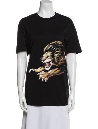 Givenchy Graphic Print Crew Neck T-Shirt