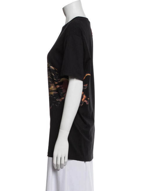 Givenchy Graphic Print Crew Neck T-Shirt