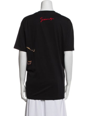Givenchy Graphic Print Crew Neck T-Shirt