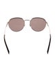 Givenchy Round Mirrored Sunglasses