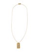 Givenchy Two Tone Pendant Necklace