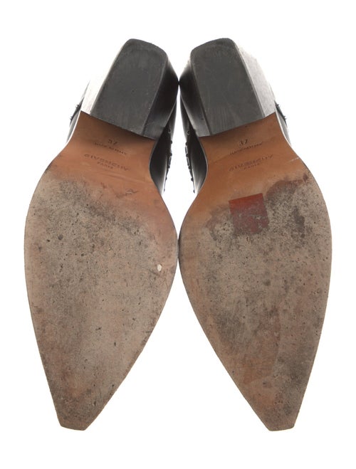 Givenchy Leather Studded Accents Western Boots