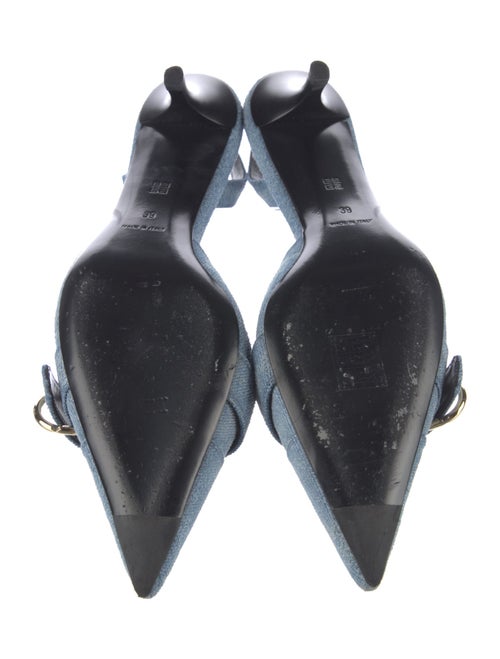 Givenchy Denim Slingback Pumps
