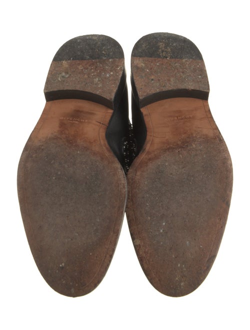 Givenchy Leather Studded Accents Combat Boots