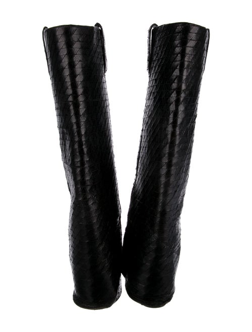 Givenchy Snakeskin Riding Boots