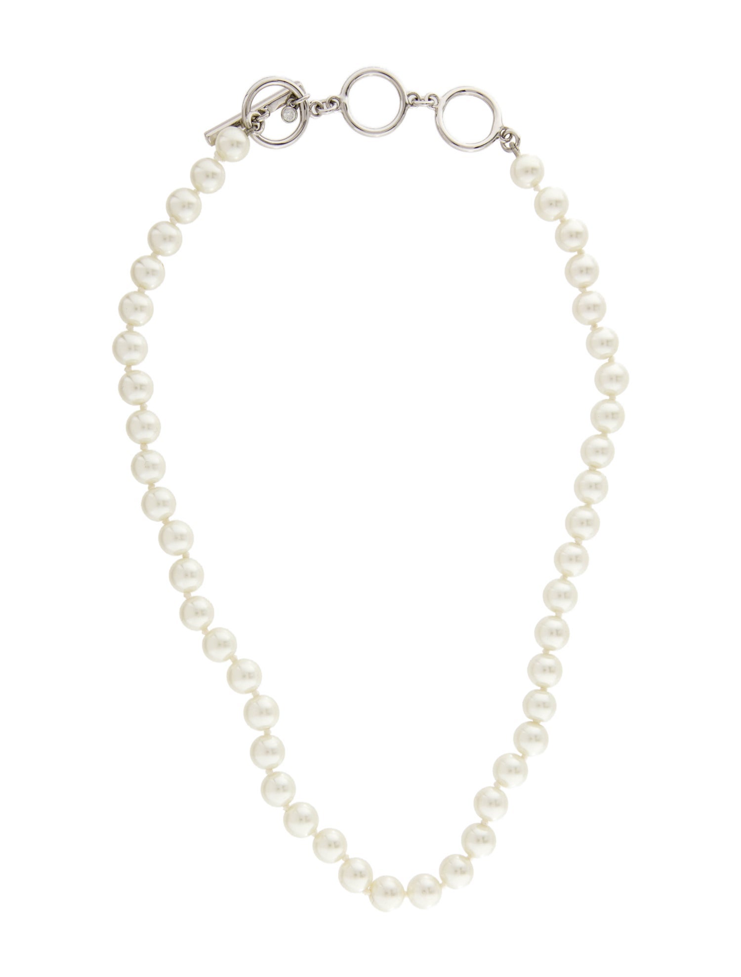 Givenchy Faux Pearl Bead Strand Necklace