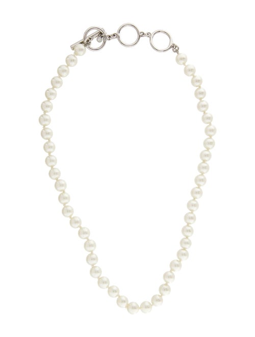Givenchy Faux Pearl Bead Strand Necklace
