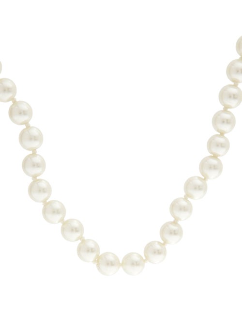 Givenchy Faux Pearl Bead Strand Necklace