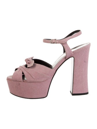 Givenchy Denim Slingback Pumps