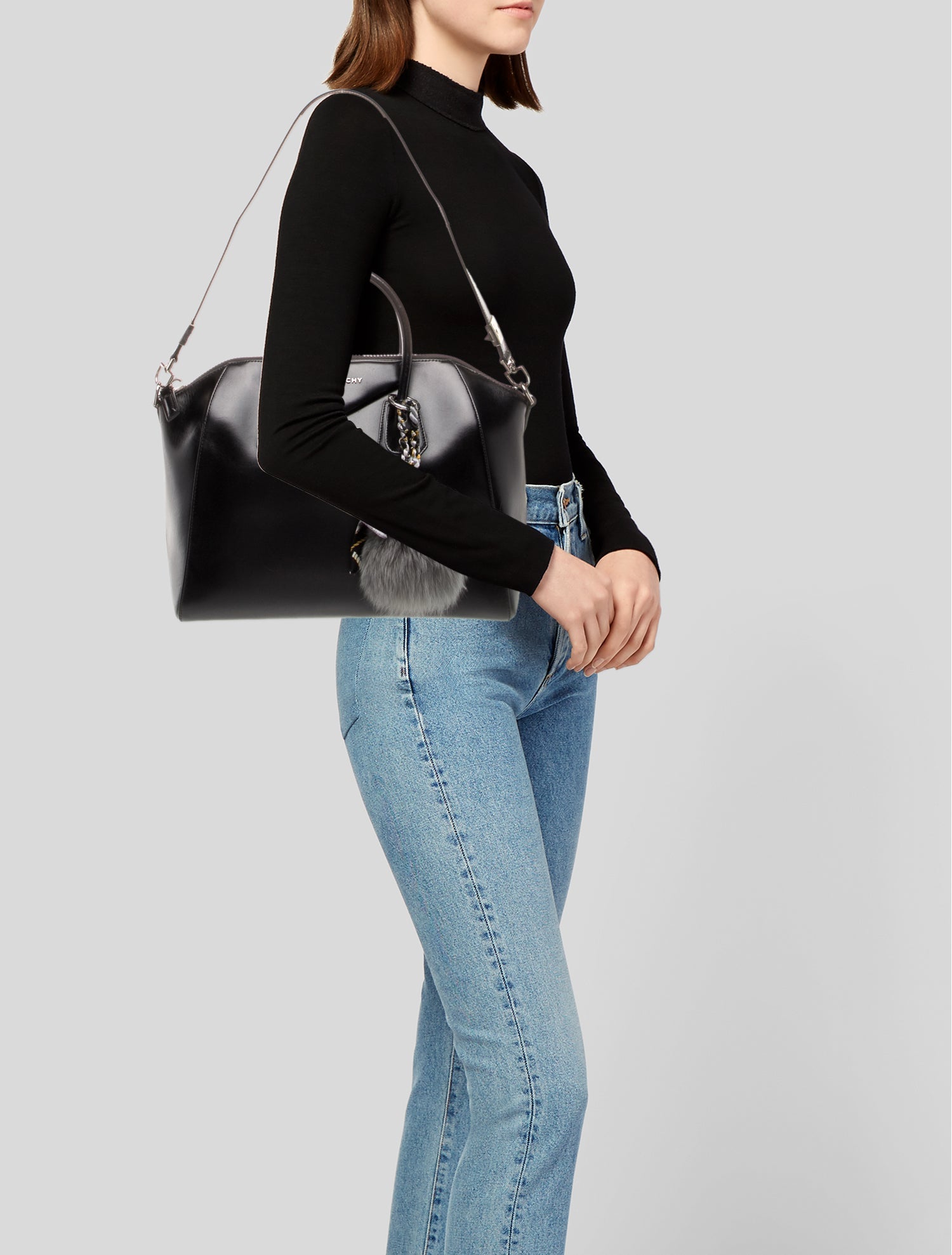 Givenchy Leather Top Handle Bag