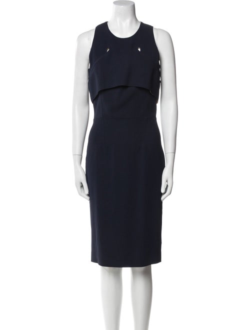 Givenchy Crew Neck Midi Length Dress