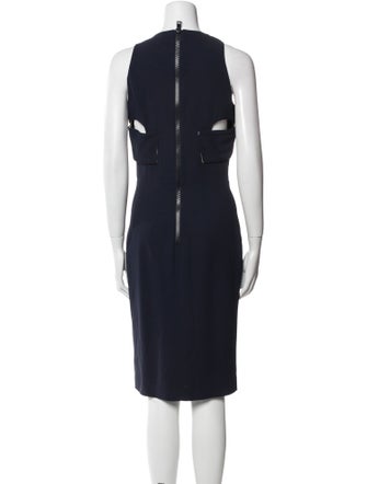 Givenchy Crew Neck Midi Length Dress