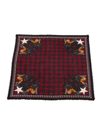Givenchy Wool Printed Scarf