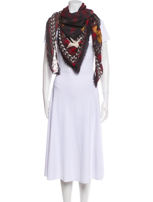 Givenchy Wool Printed Scarf