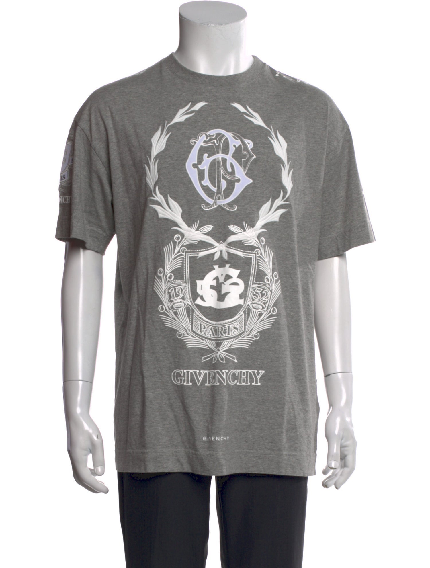 Givenchy Graphic Print Crew Neck T-Shirt