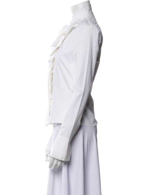 Givenchy Long Sleeve Button-Up Top