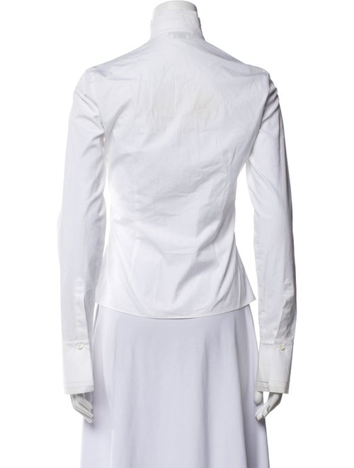 Givenchy Long Sleeve Button-Up Top