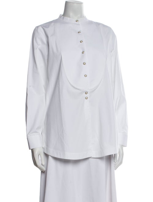 Givenchy Silk Mock Neck Tunic