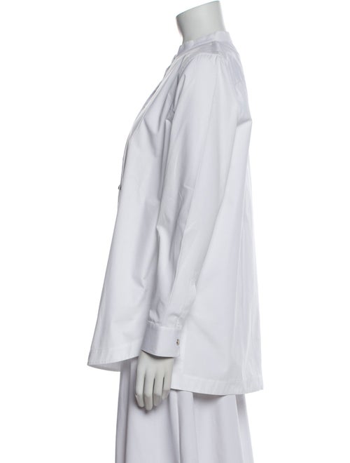 Givenchy Silk Mock Neck Tunic