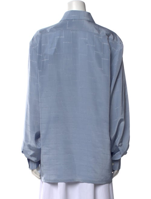 Givenchy Long Sleeve Button-Up Top