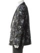 Givenchy Silk Floral Print Blazer