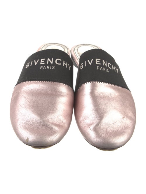 Givenchy Leather Printed Mules