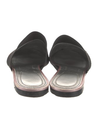 Givenchy Leather Printed Mules