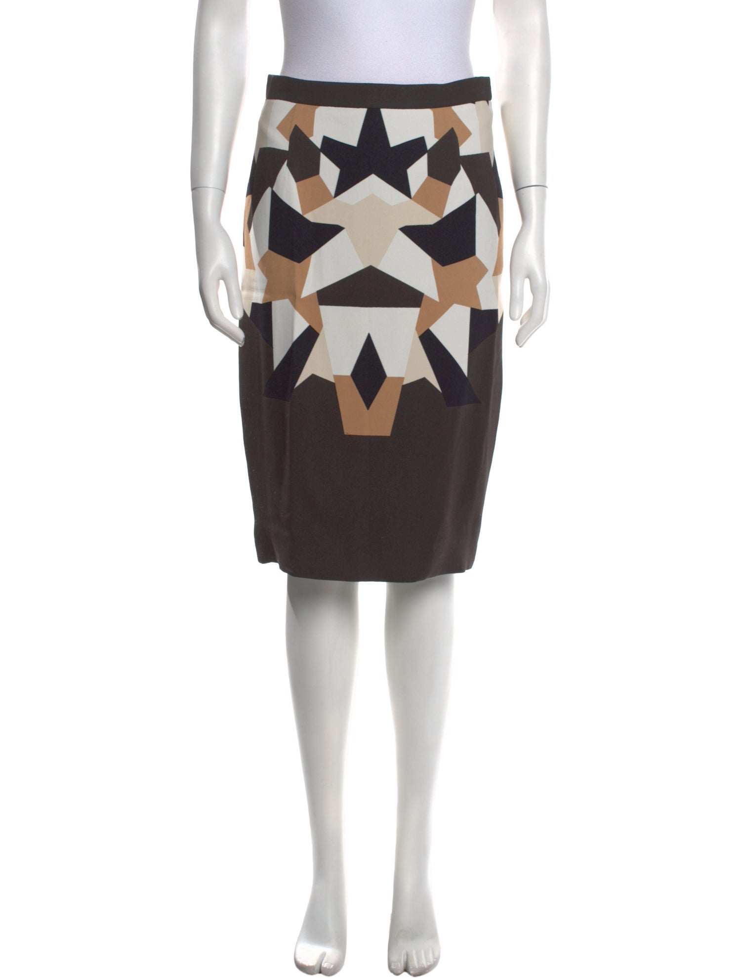 Givenchy Printed Knee-Length Skirt