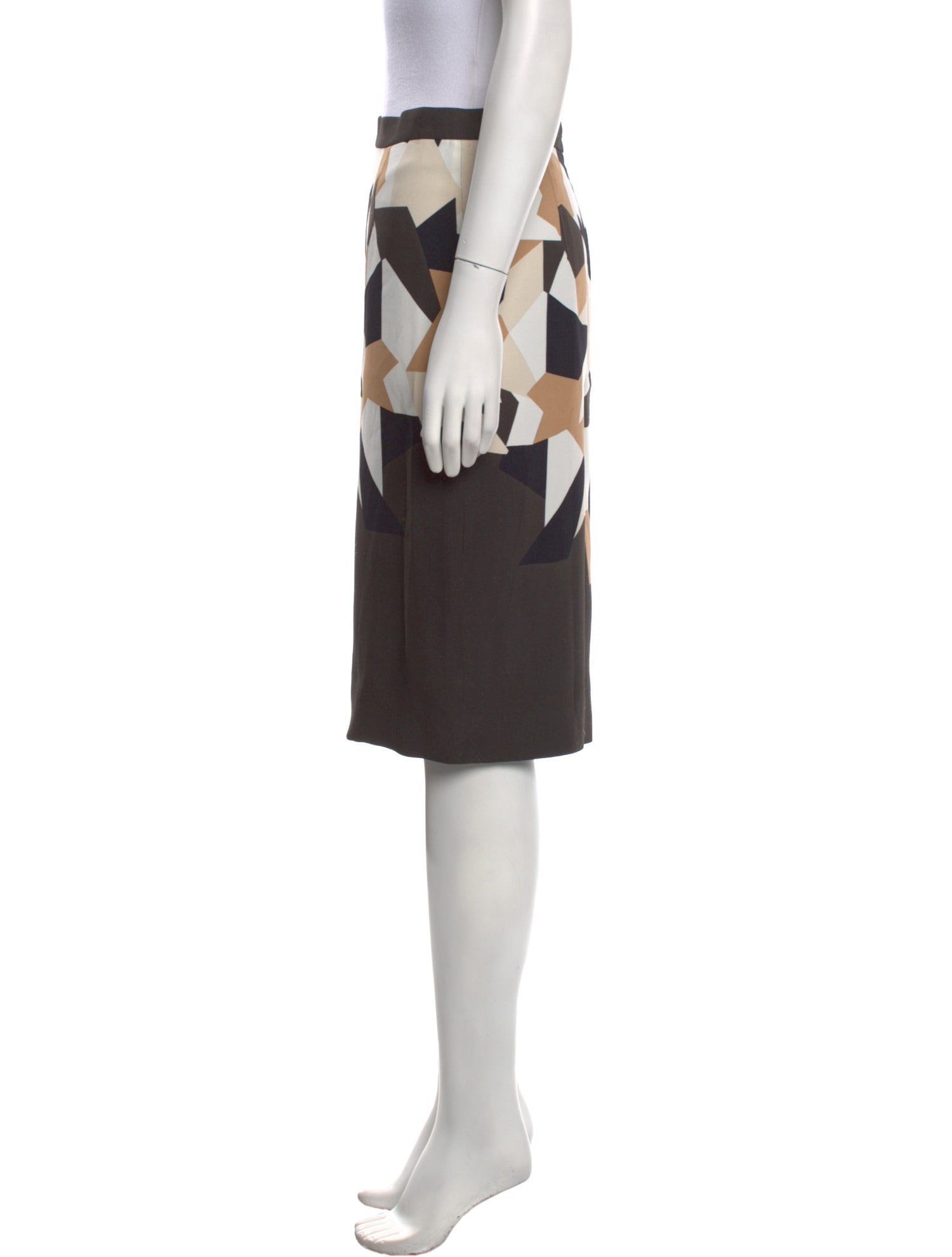 Givenchy Printed Knee-Length Skirt