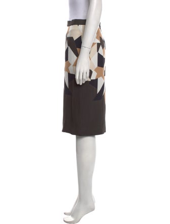 Givenchy Printed Knee-Length Skirt